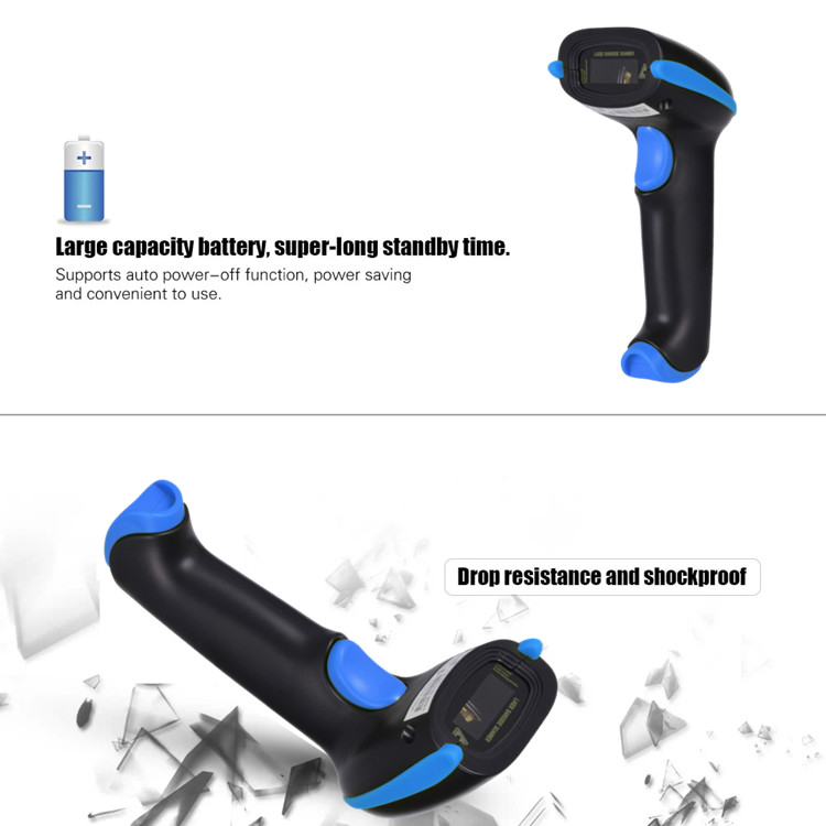 читатель кода USB YHD-5700DW QR блока развертки штрихкода 2D матрицы данных PDF417 беспроводной