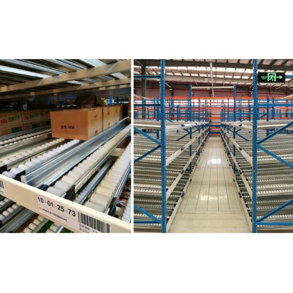 A12: Carton Flow Racking Roller Rack Gravity Roller Racking Roller Conveyor Racks