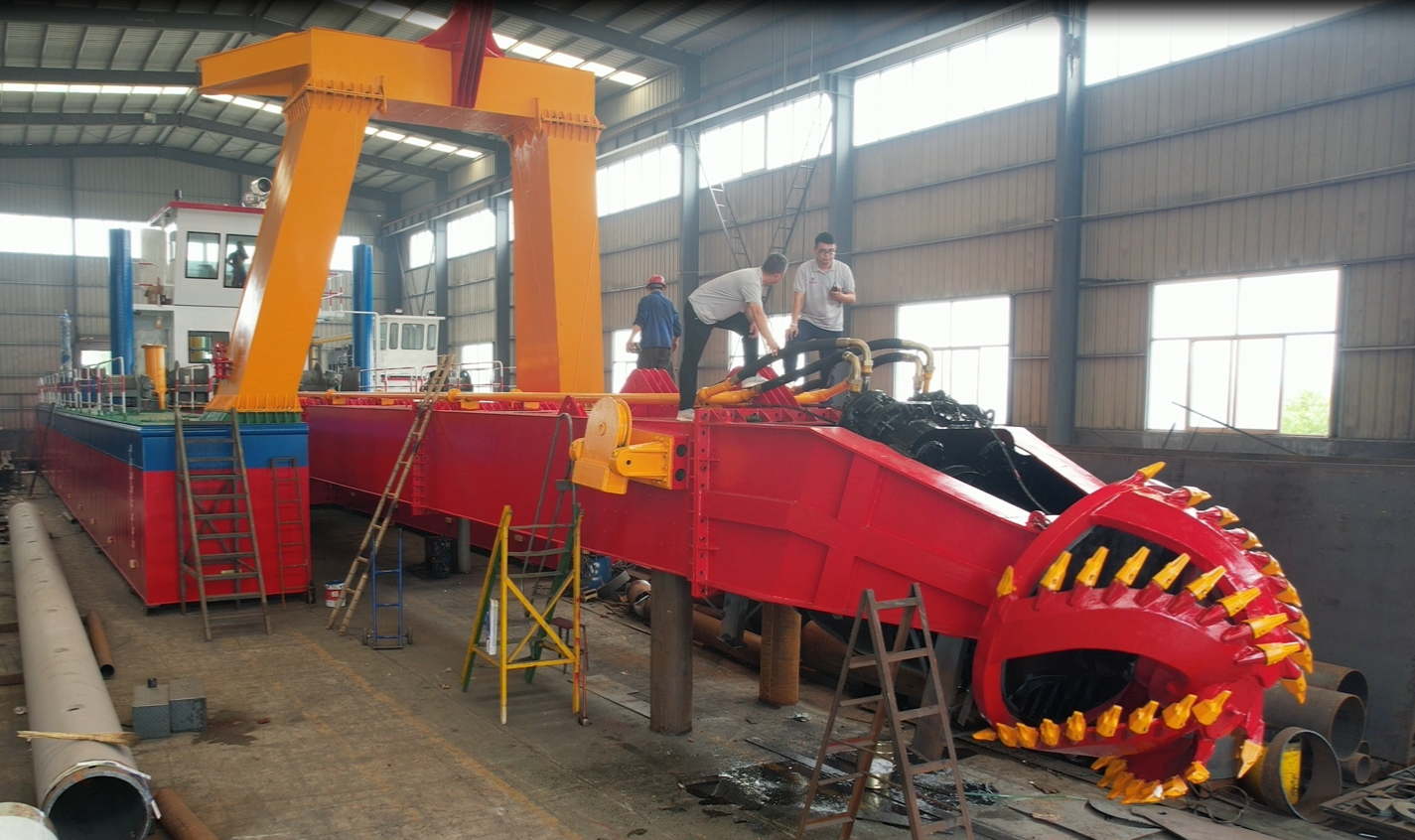 WN200 Cutter Малые драгеры для продажи с дизельным двигателем Cummins или электрическим двигателем 80 Cbp/h