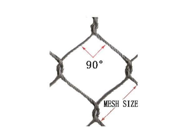 Stainless Steel 316 / 316L  Zoo Mesh , Protective Tiger cage Enclosure Fencing