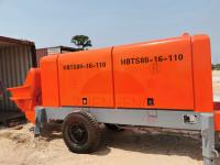 Equipamento de bombeamento concreto bonde, mini máquina da bomba 6200kg concreta