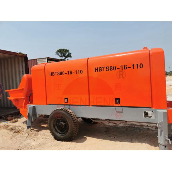 Электрическое конкретное нагнетая оборудование, мини машина конкретного насоса