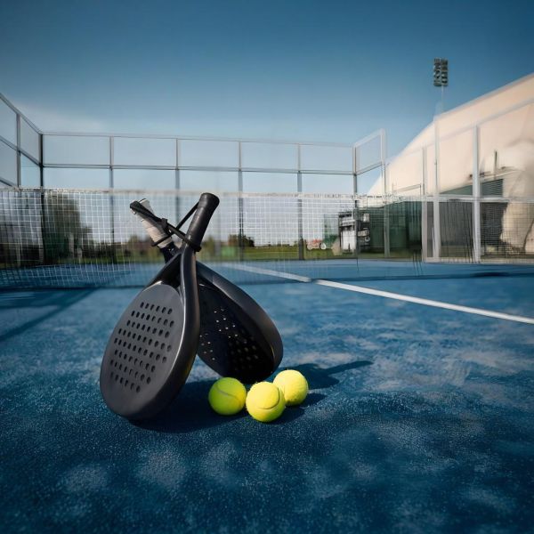 Polyester Padel Rackets Padel Equipment For Multiple Scenarios 455-460mm Length