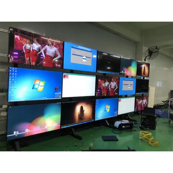 55 pared video del bisel estrecho de la pulgada 1920x1080 2X2 450cd/m2