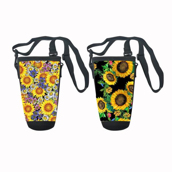 Custom Sublimation Printing 40oz Handle Tumbler Cup Sleeve Neoprene 40oz Stanleys Tumbler Cup Holder Carrier Bag