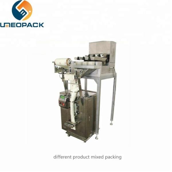 2 year warranty automatic tea mixing multi-material packaging small business sachet packing machine