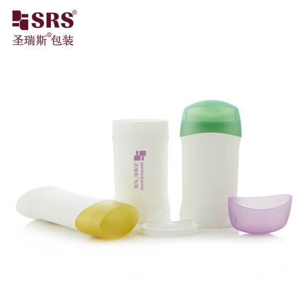 D045 SRS 45ml 75ml PP PCR Economical Deodorant Stick Container For Sunscreen Stick