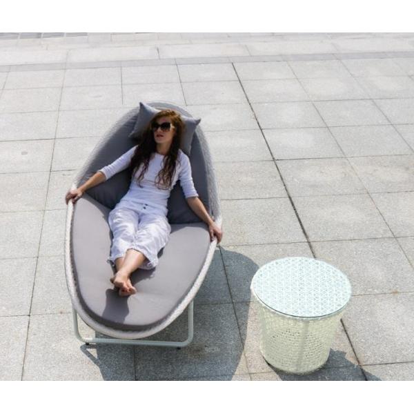 Leisure Aluminium PE Rattan Lounge chairs Outdoor Garden patio Beach chair