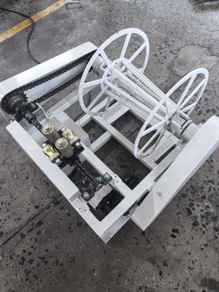 Automatic tail rope reeling device