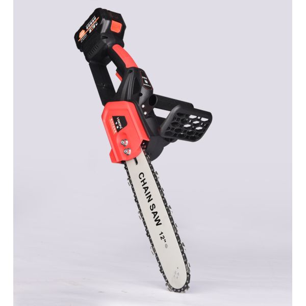 OEM ODM 12 Inch Cordless Chainsaw Lithium Battery Electric Chain Saw Brushless Portable Rechargeable Wood Cutting