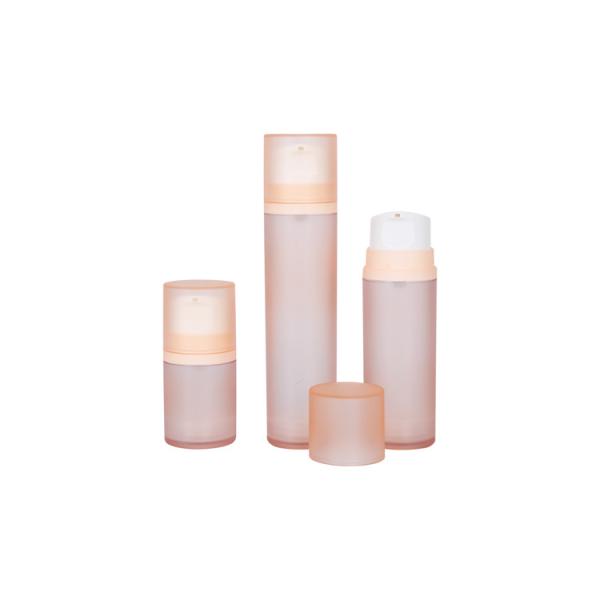 КАК бутылка цилиндра ясности 50ml пластиковая с безвоздушным насосом Overcap