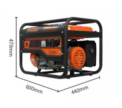 Frequency 50Hz 3kw Gasoline Generator Manual Start High Efficiency