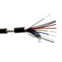 AQUEÇA 180 silicone Ul4600/Ul4622 do núcleo do núcleo do MS 9 de C cabo protegido dobro do sensor do multi