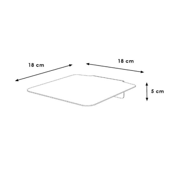 Многофункциональная стеклянная полка для кошек из стали Стенная мебель Кошачий кошачий гамак Кровать Металлический катальник