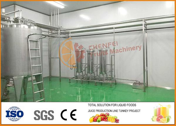 Professional Tomato Paste Blending And Filling Line CFM-B2-06-10-13