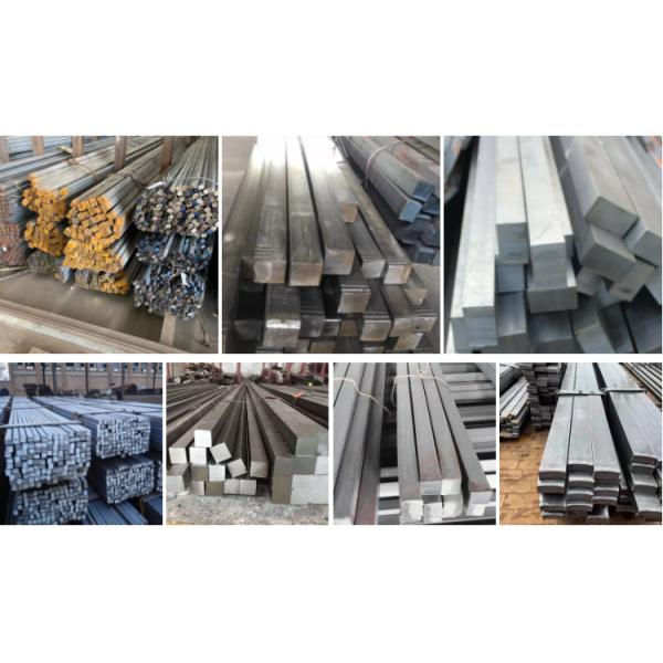 A36 200 * 200 JIS Iron Mild Carbon Steel Bar Billets Forged Square Rod