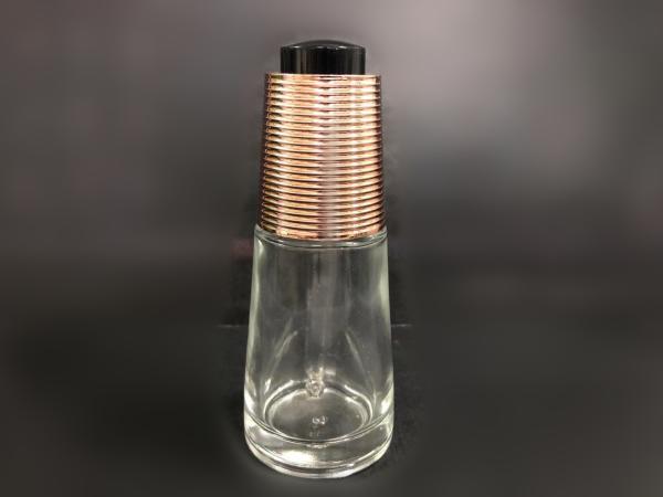 composição de vidro da garrafa do conta-gotas 30ml que empacota com a bomba de parafuso que sela a cor e a impressão personalizadas