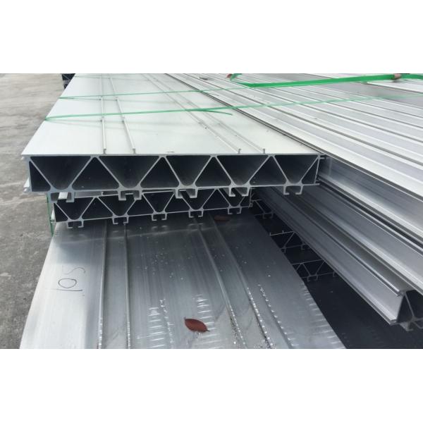4.2M 6063 T6 Aluminium Extruded Profiles 16.8MM Wall Thickness Used As Subway Train'S Side Wall