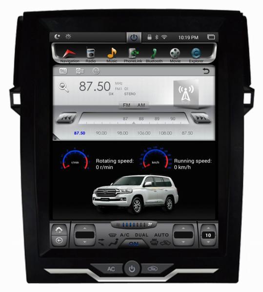 Ouchuangbo  Vertical Screen Tesla Style Android 6.0  for Toyota Reiz 2014-2016 with gps navi multimedia audio player