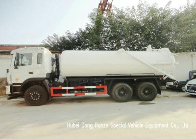 JAC LHD  4x2 10 Wheeler Sewage Suction Tanker Truck With Vacuum Pump 16m3