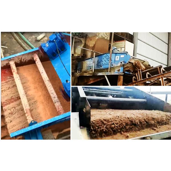 150 Tph Vibratory Screen Separator , Sand Vibrating Screen Excellent Wear Resistance