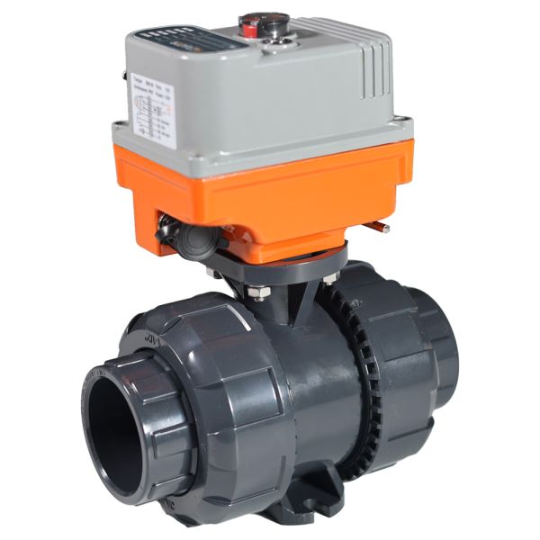 Aluminum Alloy Switch, Adjustable Mini Electric Actuator  DC24 Applicable to Liquid Fluids