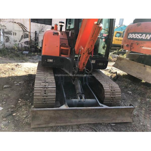 Second Hand Doosan Dh60 7 6ton Mini Crawler Dredging Excavator with 0.2 Bucket Capacity
