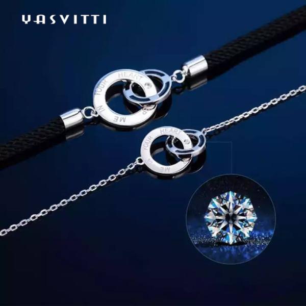 0.22m 0.1oz Sterling Silver Jewelry Sets Silver Chain And Bracelet Set ODM