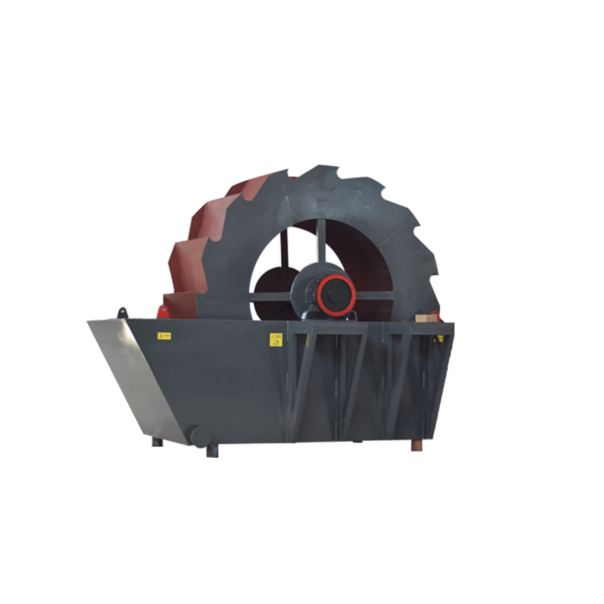 Motor Power 5.5-18.5kw Water Consumption 20-60t/h Experienced Wheel Sand Washer
