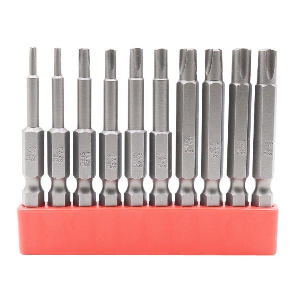 CE Durable Y Shaped Screwdriver Bit , Silver Y Shaped Screw Head Y3 Y4 Y5 Y6 Y8