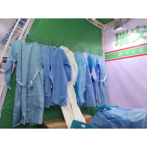 Waterproof Sterile Disposable Patient Exam Gowns For Surgical Operation
