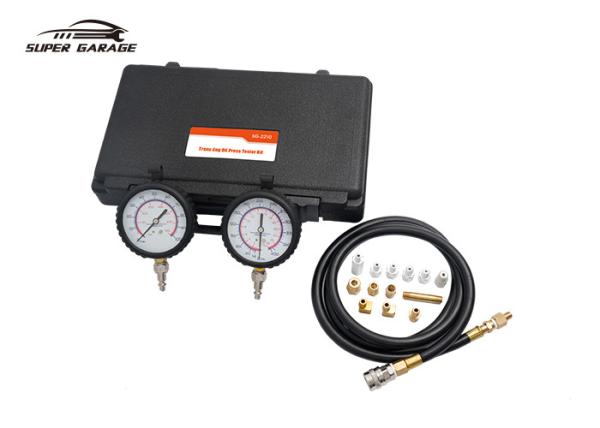 Engine Oil Pressure Tester Kits 0-2800kpa SG-2210 With Two Gauges