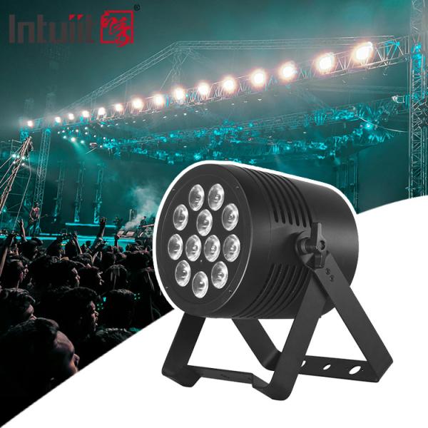 Outdoor LED Stage Lights DMX 12pcs*20W 6 In 1 RGBWA UV Waterproof Par Light For Wedding / Stage / Disco / Concert Lights