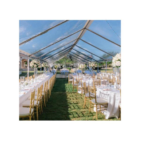 Aluminum Outdoor 500 People 15x35m Luxury Clear Span Tent