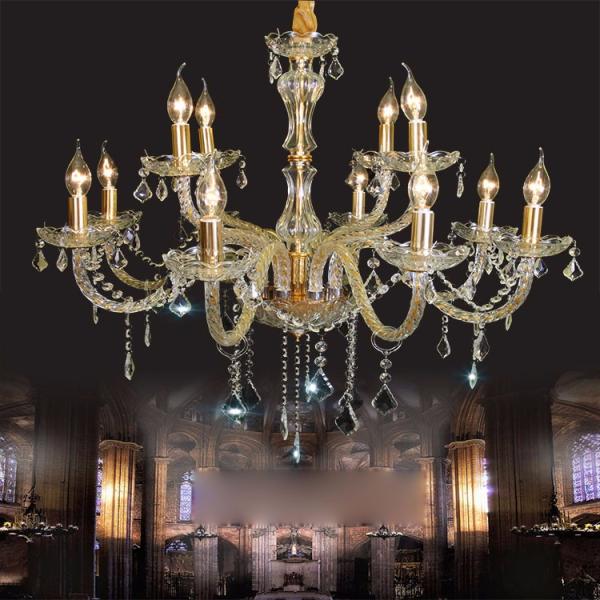 Cheap chandeliers for sale with Lamshade for Dining room Kitchen Lighting (WH-CY-65)