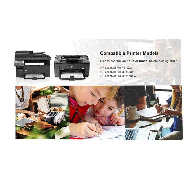 CE285A Laser Printer Toner Cartridge HP LaserJet Pro M1212nf M1217nfw Compatibility