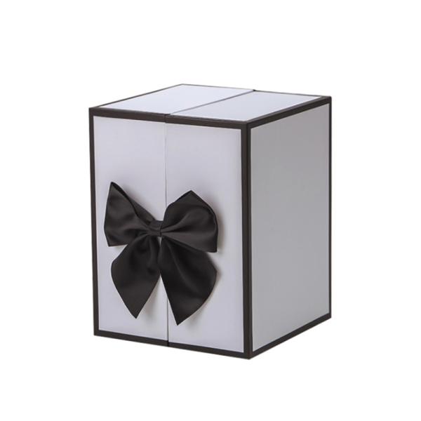 Ультрафиолетовое покрытие пользовательский дизайн логотипа Двухдверная картонная коробка для подарков на День Святого Валентина