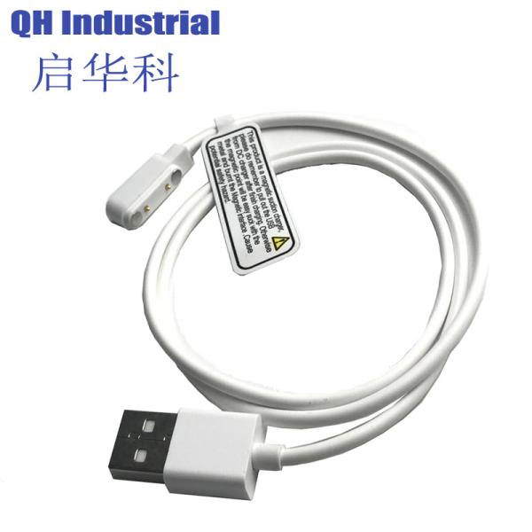 2Pin 7.6mm Pitch Long Life Time Durability Aerospace Single Head Pog Pin Socket Pogo Pin Magnetic Pogo Pin Usb Connector
