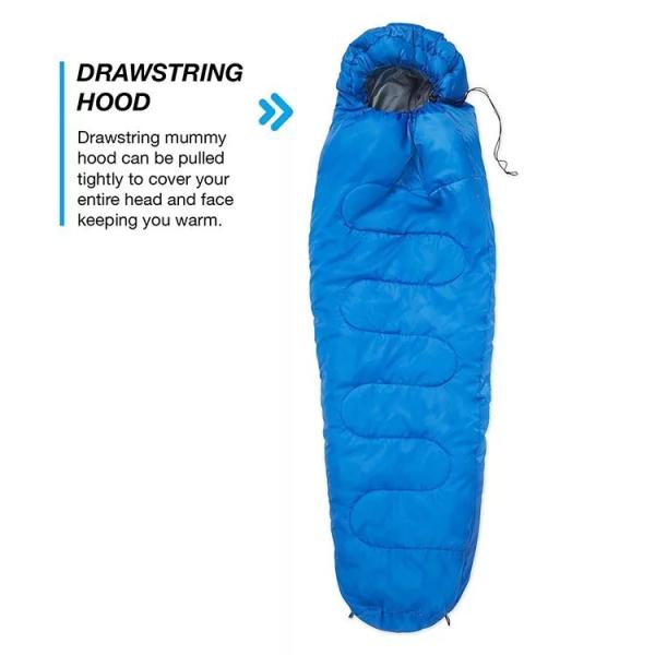 Anti Tearing Polyester Sleeping Bag For Cold Winter
