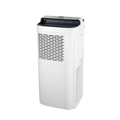 Homefish Grande cobertura Purificador múltiplo Purificador de ar HEPA Filtros de carbono LED Display de qualidade do ar Purificador de saída lateral duplo