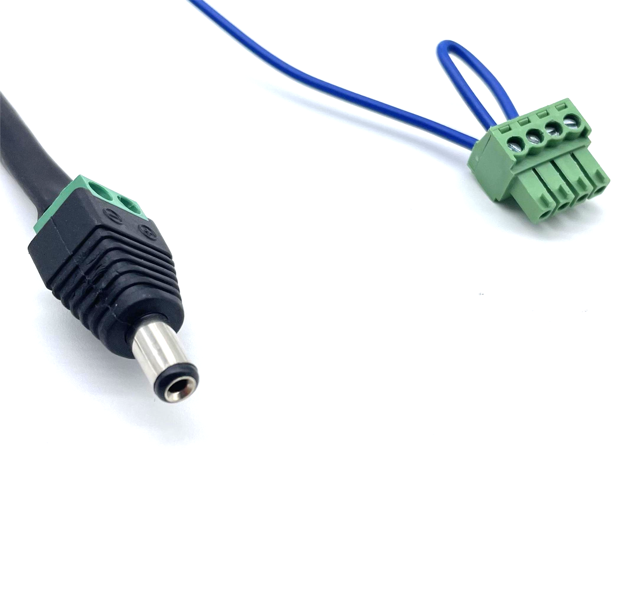 Custom Cable Harness with PVC Insulation, Terminal Block & DC Converter for Electronic Cabinets