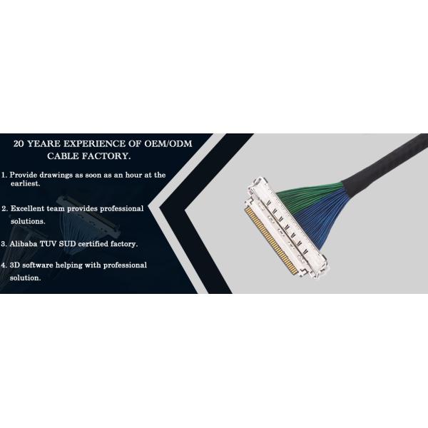 40P 20847 3427 20848 20849 20846 Микрокоаксиальный кабель 0,5 мм 40Pin для сигналов интерфейса гарнитуры VR