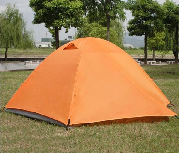 Lightweight Aluminum Alloy Poles 2-person Waterproof Dome Shelter Tent Family Cabin Tent(HT6073)
