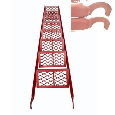 HDG Coated Scaffolding Climbing Ladders Heavy Duty Step Extension Ladder