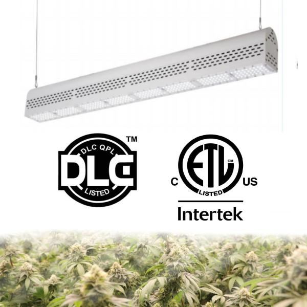 Dimmable Waterproof LED Grow Lights For Cannabis Chamber 1135*106*85mm