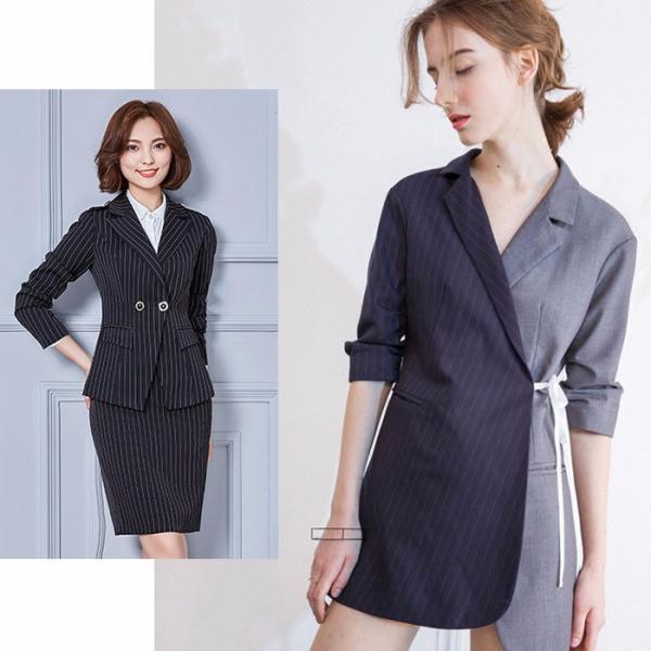 Элегантное женское платье 95% полиэстер 5% вискоз простые полосы ткань для шерсти блейзер ткань костюмы