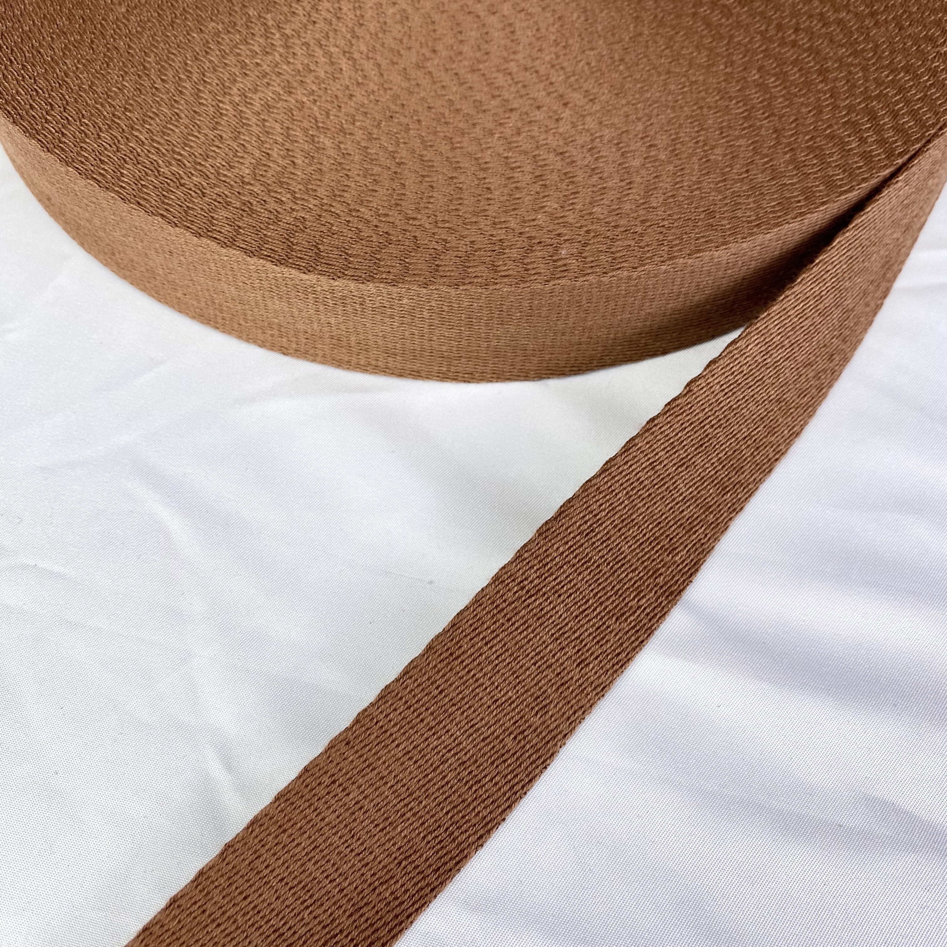 Thickened polyester-cotton webbing Various colors Backpack strap Belt Handbag strap
