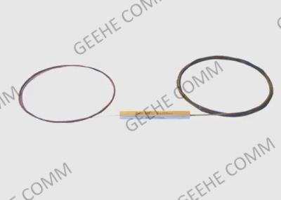 Divisor desencapado do cabo de fibra ótica do PLC 2x8 do tubo de aço 250μM