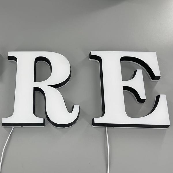 Led 3D Acrylic Logo outdoor Led Letter Backlit Electronic Signs