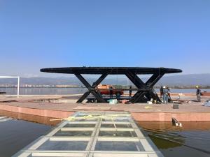 Customizable Hydraulic Rotary Lifting Stage Platform For Industrial Applications